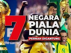 7 Negara Yang Pernah Juara Piala Dunia Tahun Berapa Saja Indonesia