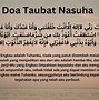 Doa Taubatan Nasuha Dan Artinya